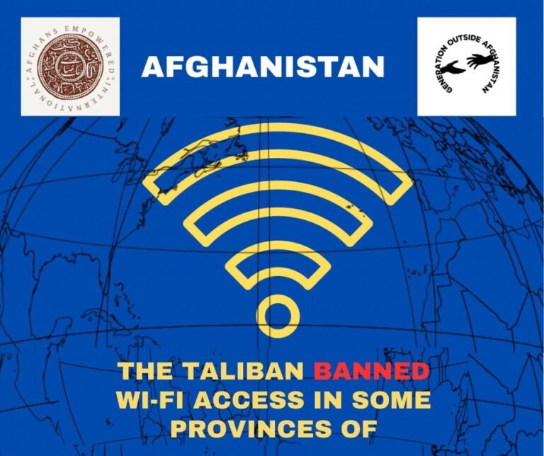 Internet banned in Afghanistan